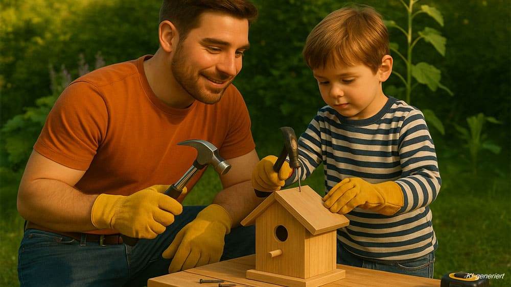 Kreatives Werken mit Kindern: Von der Bastelbank bis zum Vogelhaus 2 werken mit kindern