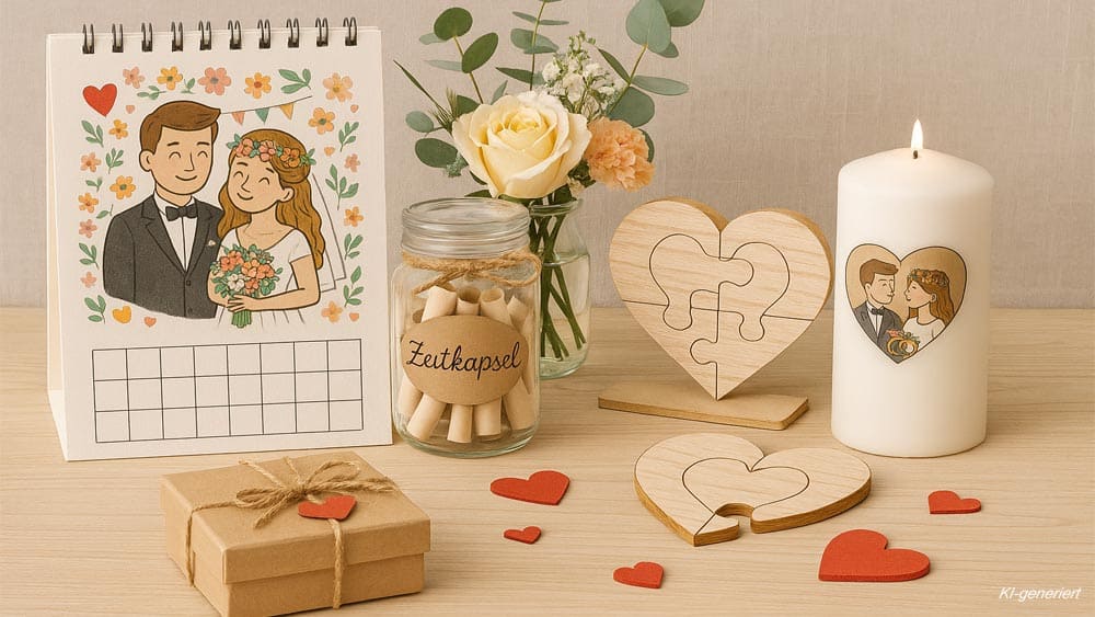 Hochzeitsgeschenke basteln – 5 kreative DIY-Ideen mit Herz💍 2 Hochzeitsgeschenke basteln